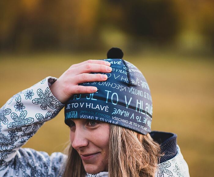 Beanie HEAD modrava