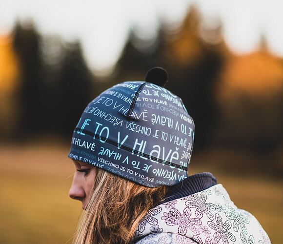 Beanie HEAD modrava