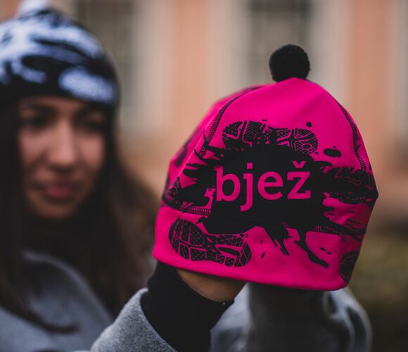 Beanie TRAIL pink