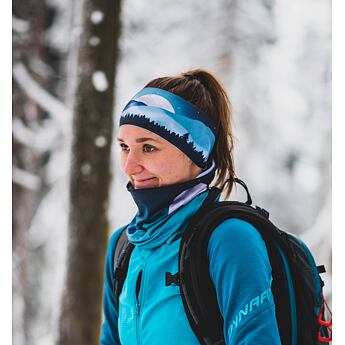 Headband bjež ACTIVE HILLS blue
